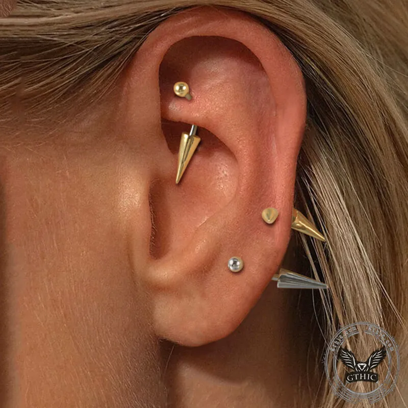 16G Curved Barbell Eyebrow Piercing