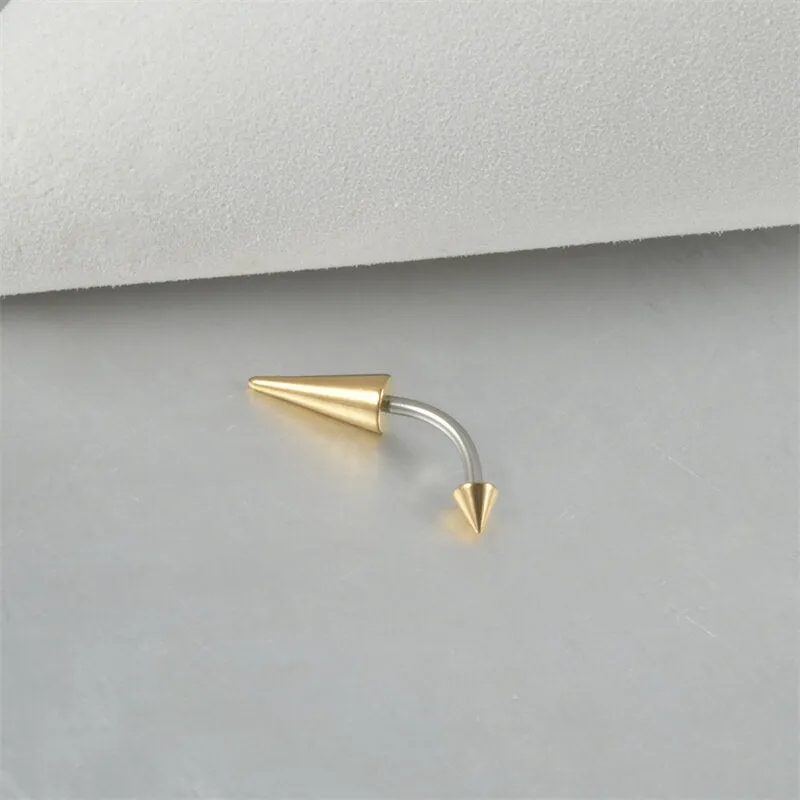 16G Curved Barbell Eyebrow Piercing