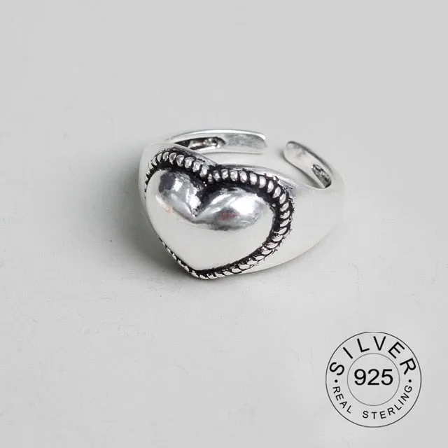 2 layered black Minimalist Thin Circle Gem Rings