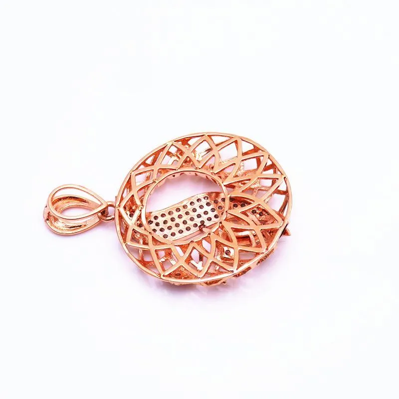 585 purple gold neckalce for women