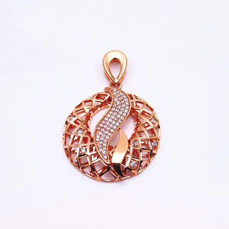 585 purple gold neckalce for women