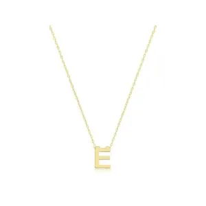 9ct Yellow Gold Initial Necklace NK435/E