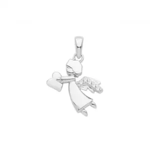 Acotis Silver Charm Rhodium Angle G61088