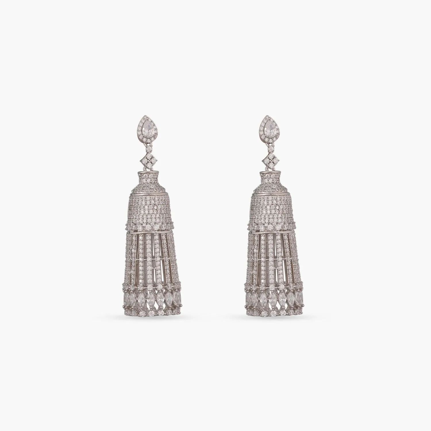 Aishani Nakshatra CZ Earrings