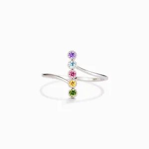 Amazing Strong Beautiful Mom Dots Ring