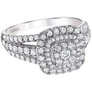 Beautiful Bride Collection Halo Diamond Ring