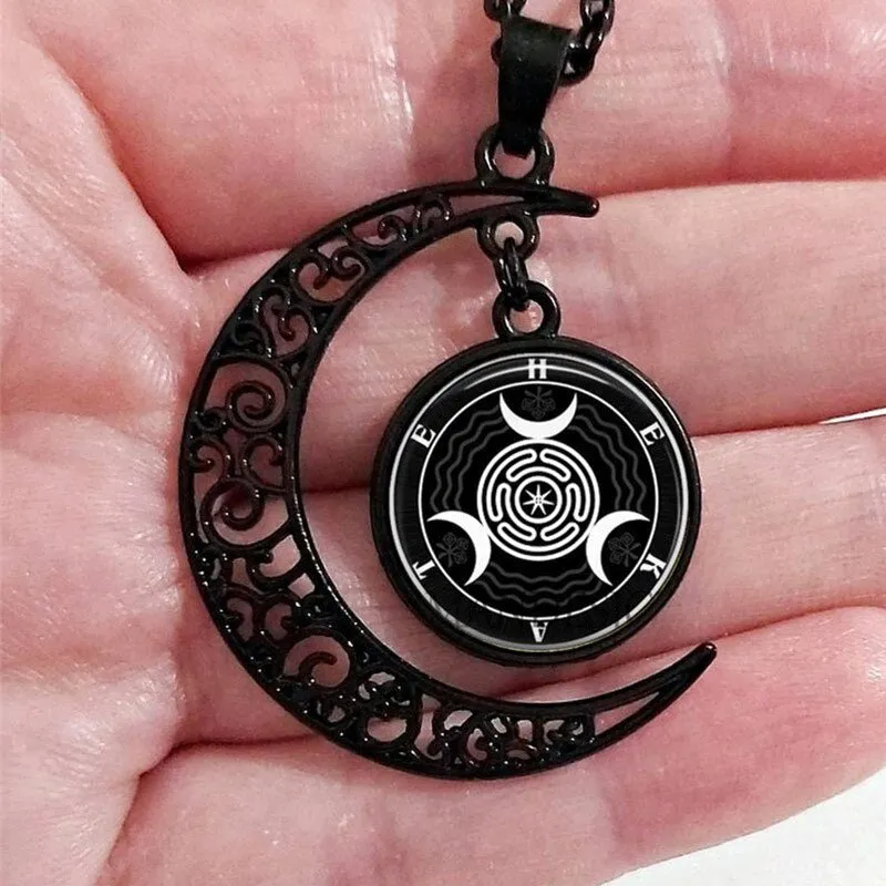 Black Moon HECATE Sigil Necklace