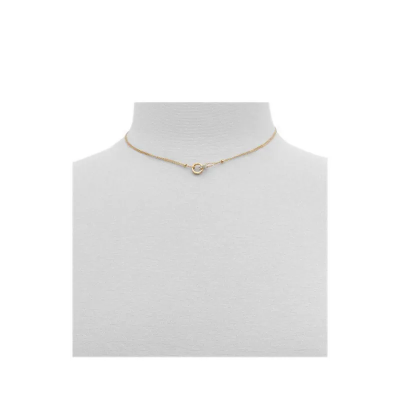Cadeivia Necklaces - Gold/Clear Multi