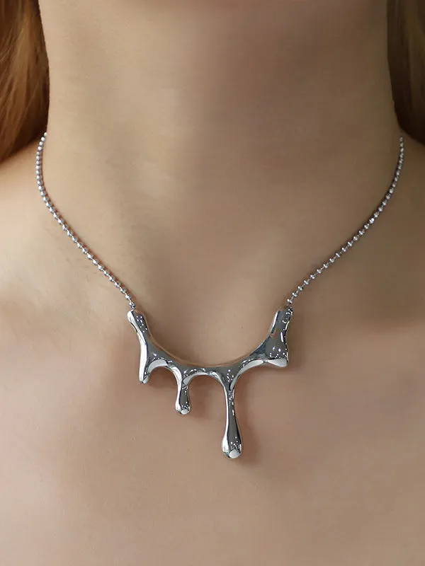 Chicmy-Geometric Metallic Necklaces Accessories