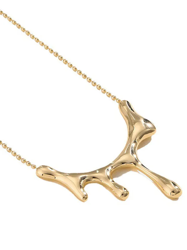 Chicmy-Geometric Metallic Necklaces Accessories