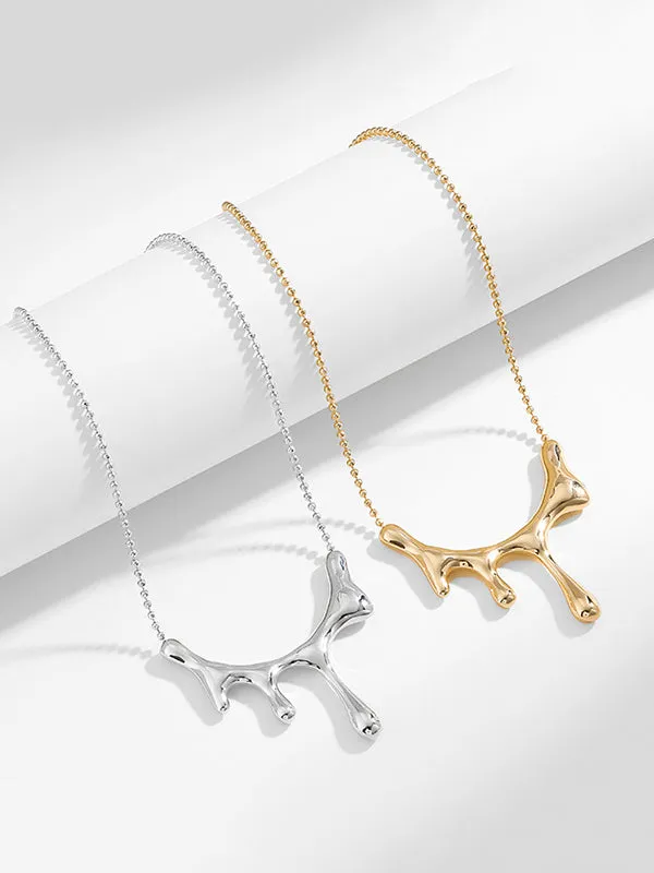 Chicmy-Geometric Metallic Necklaces Accessories