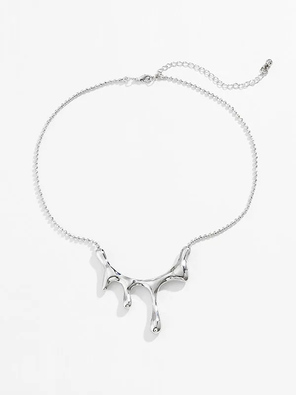 Chicmy-Geometric Metallic Necklaces Accessories