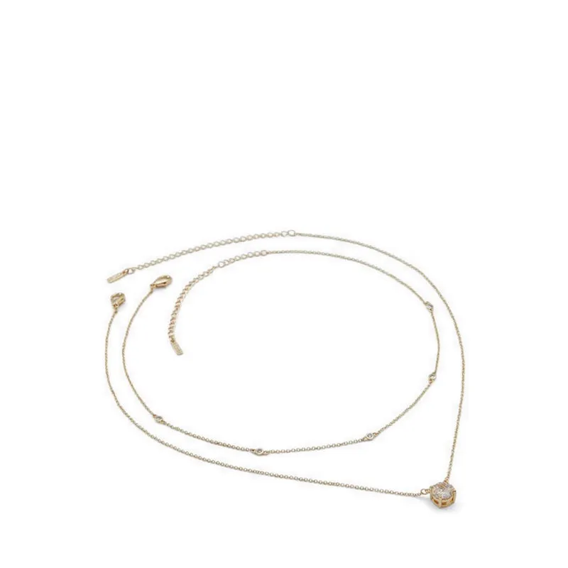 Dolonara Necklaces - Gold/Clear Multi