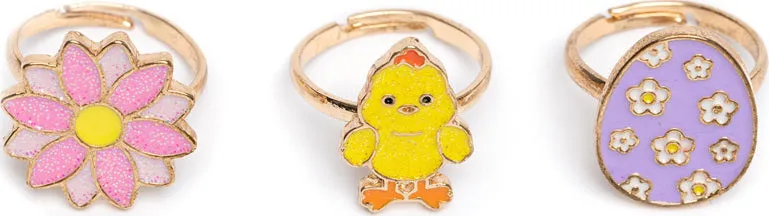 Easter Ring Flower 3 pc. Set