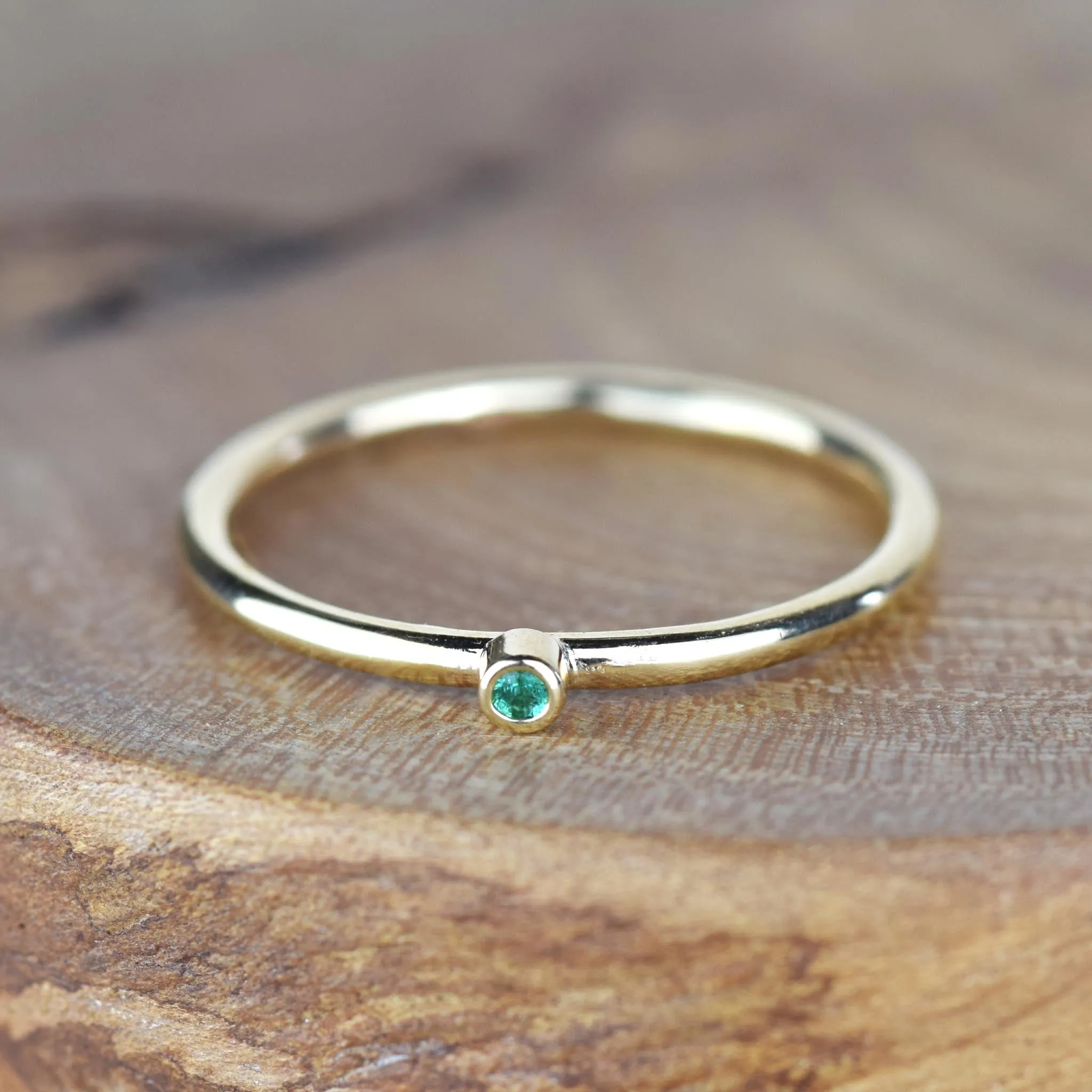 Emerald Andromeda Ring