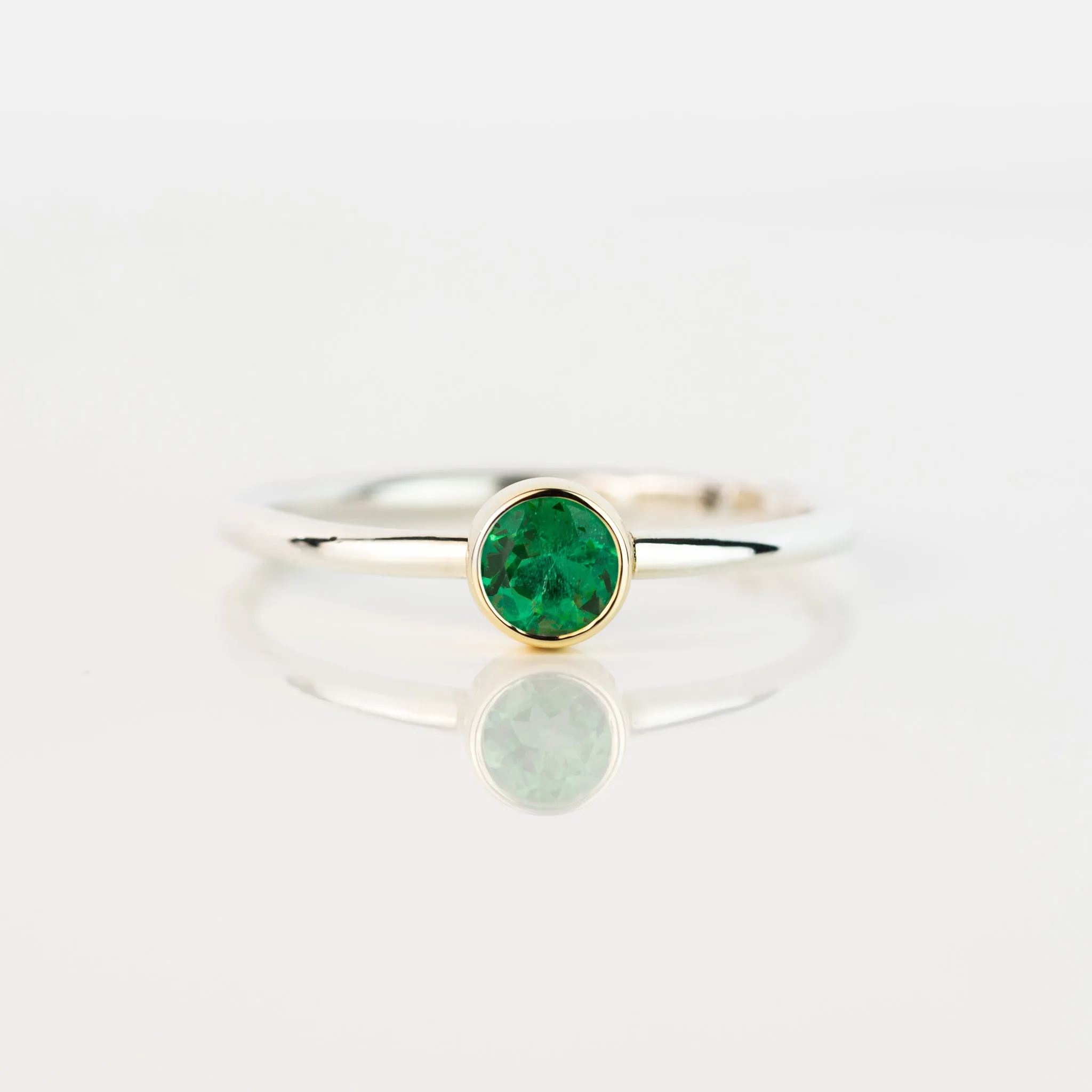 Emerald Andromeda Ring