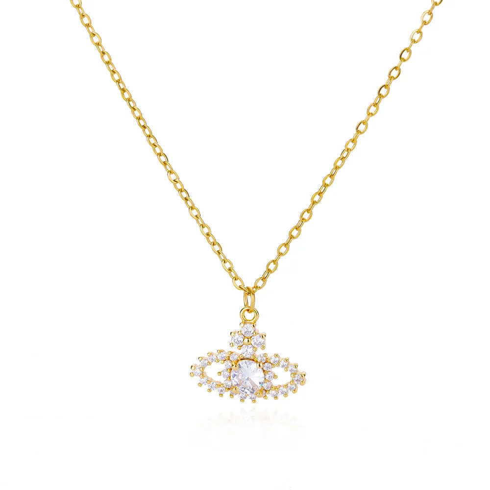 Exquisite Gold Color Stainless Steel Necklace for Women