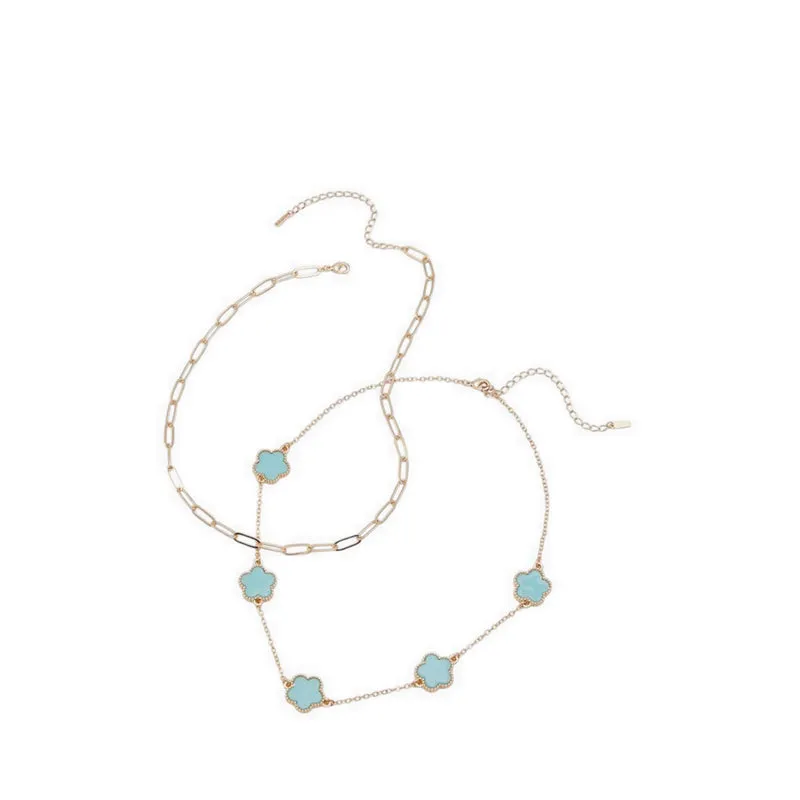FEELINBLUE NECKLACES - TURQUOISE