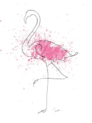 Flamingo Splash II