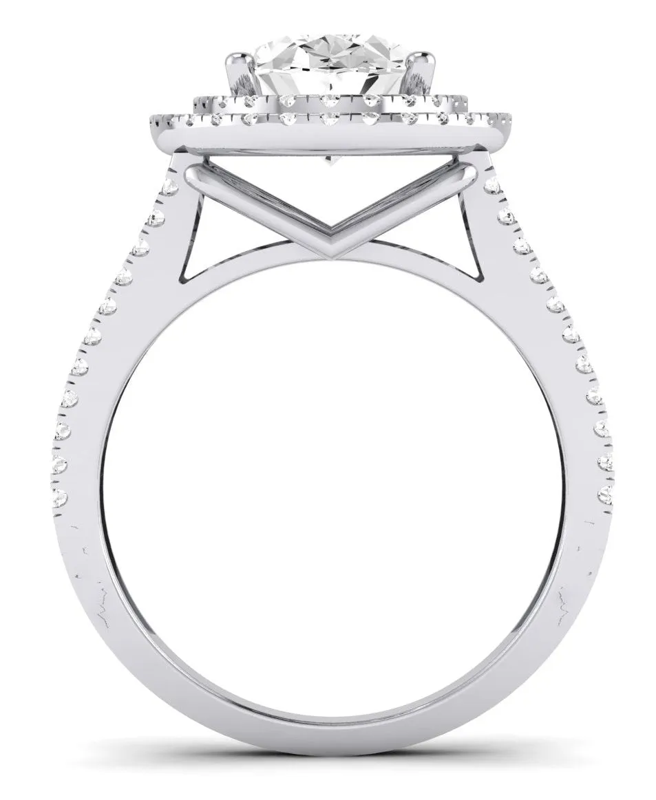 Flora - Oval Lab Diamond Engagement Ring (IGI Certified)