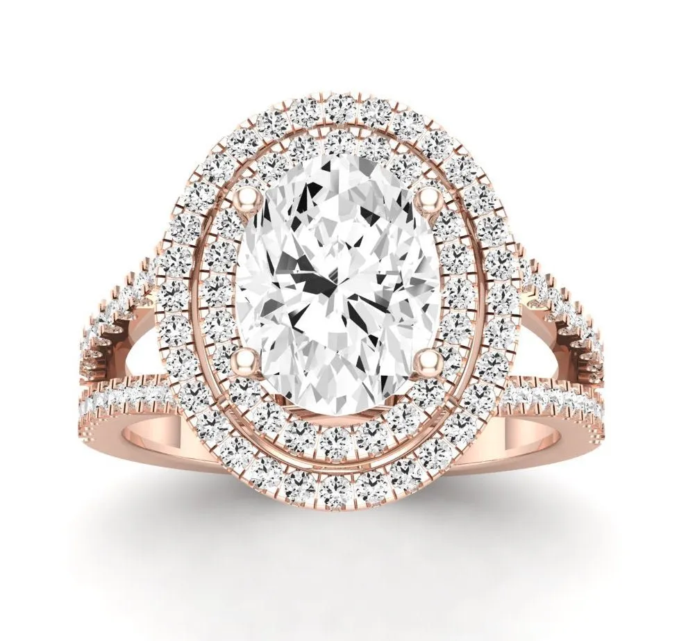 Flora - Oval Lab Diamond Engagement Ring (IGI Certified)