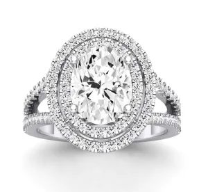 Flora - Oval Lab Diamond Engagement Ring (IGI Certified)