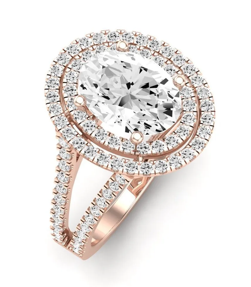 Flora - Oval Lab Diamond Engagement Ring (IGI Certified)