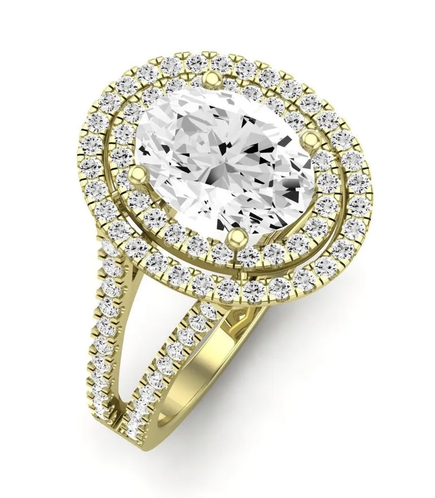 Flora - Oval Lab Diamond Engagement Ring (IGI Certified)