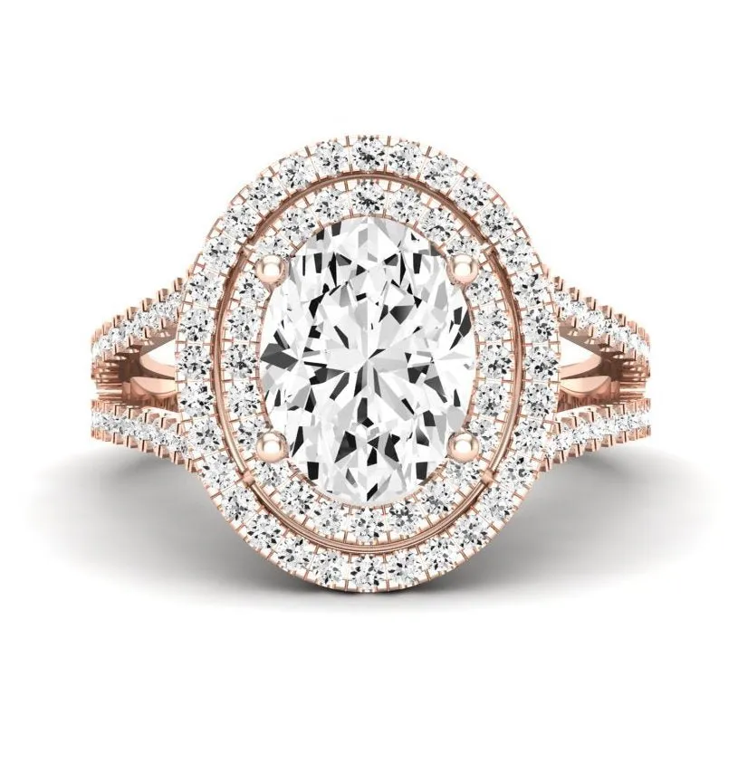 Flora - Oval Lab Diamond Engagement Ring (IGI Certified)