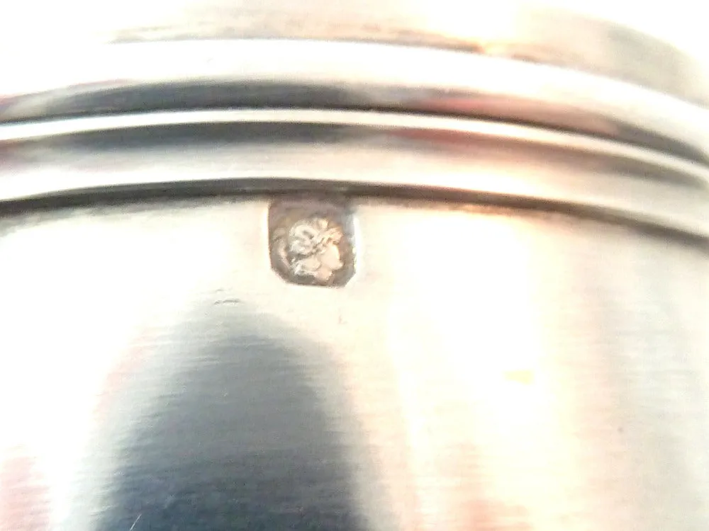 French Sterling Silver Napkin Ring, Odiot