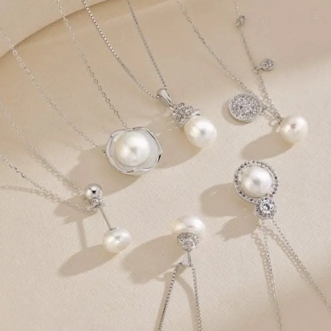 Fresh Water Pearl Dropper Necklace ERLN017