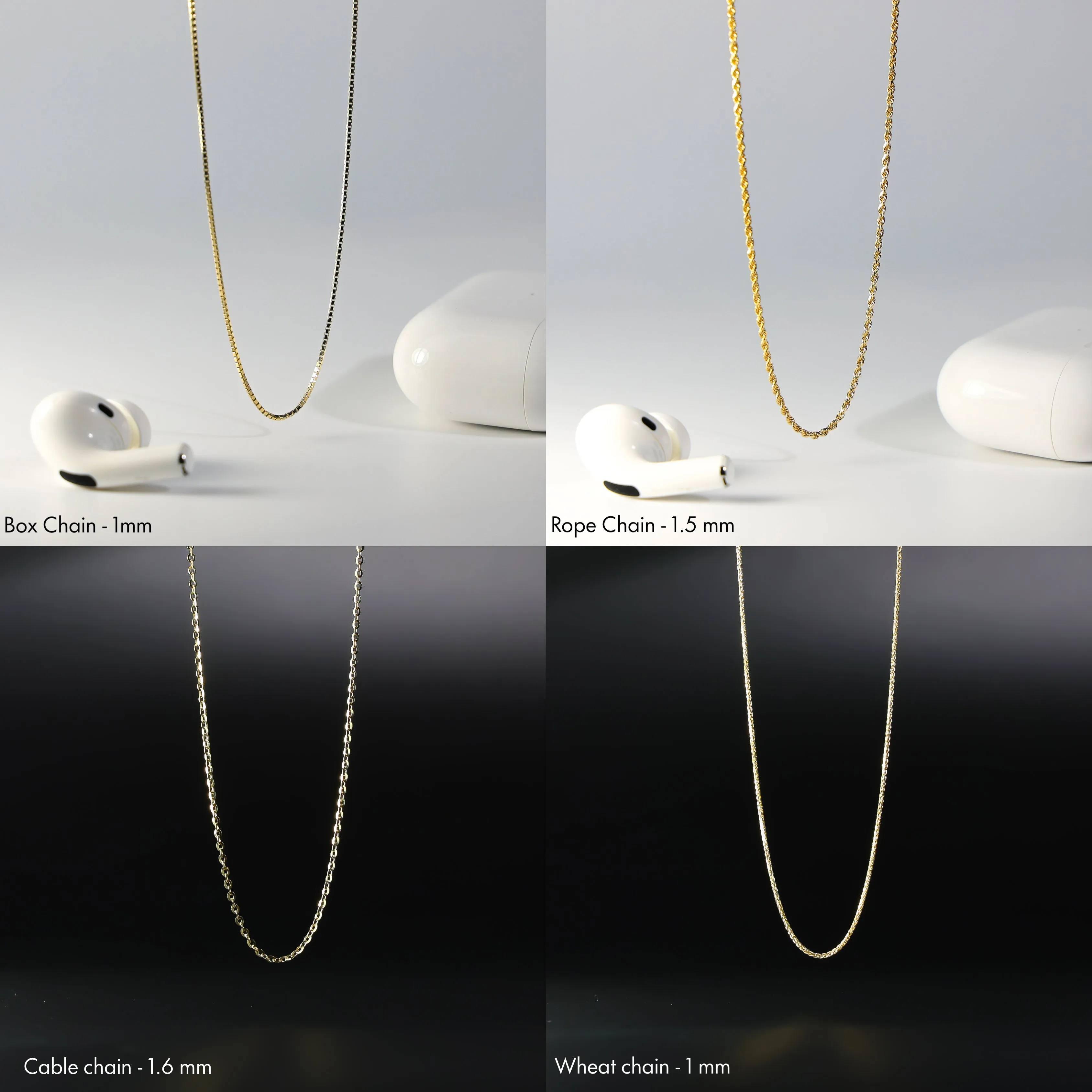 Gold Small Ribbon Bow Pendant Necklace Model-YC1258