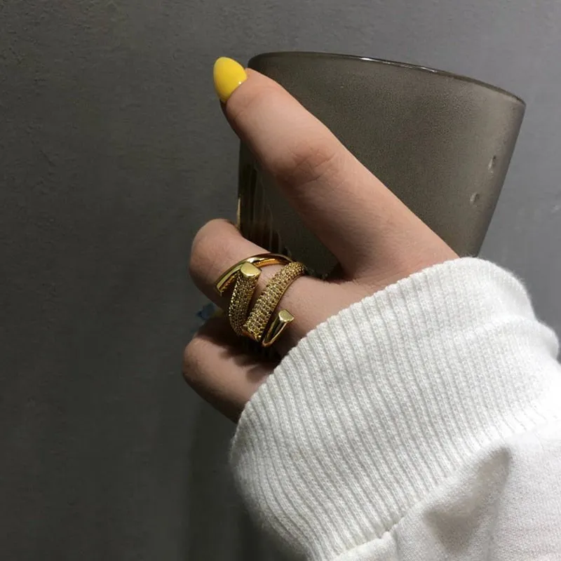Gold Wrap Rings | Womens Jewelry Rings