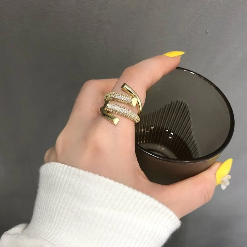 Gold Wrap Rings | Womens Jewelry Rings