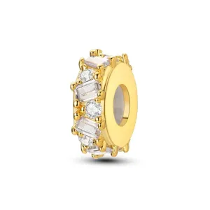 Golden Crystal Elegance Charm