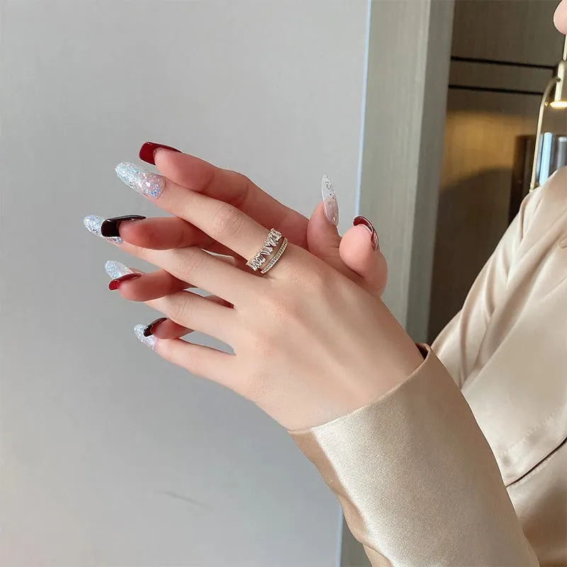 Gorgeous and Beautiful Rhinestone Studded Ring Collection