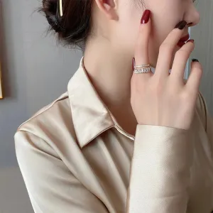 Gorgeous and Beautiful Rhinestone Studded Ring Collection