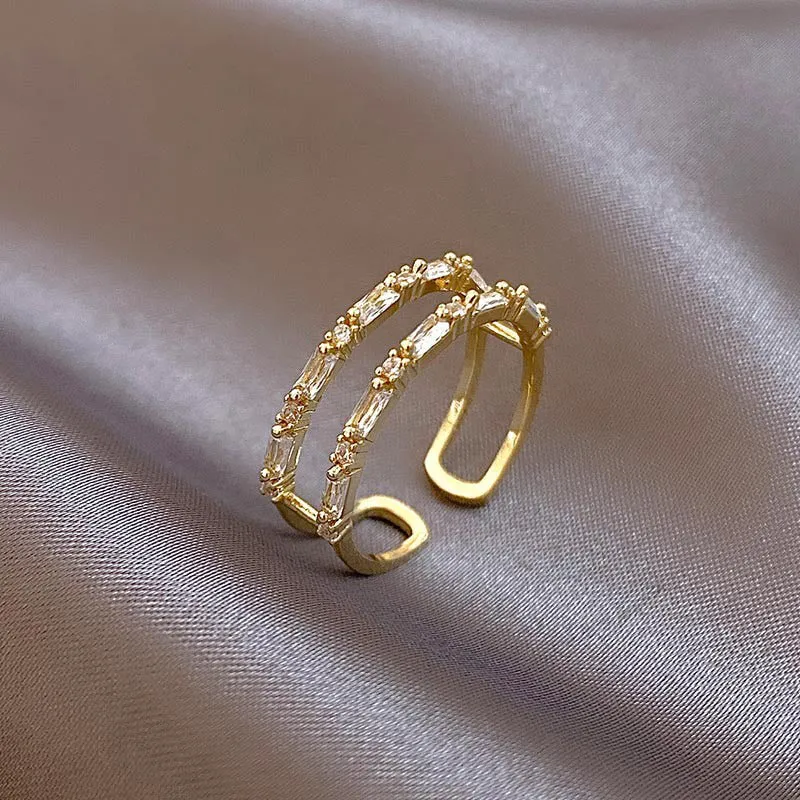 Gorgeous and Beautiful Rhinestone Studded Ring Collection