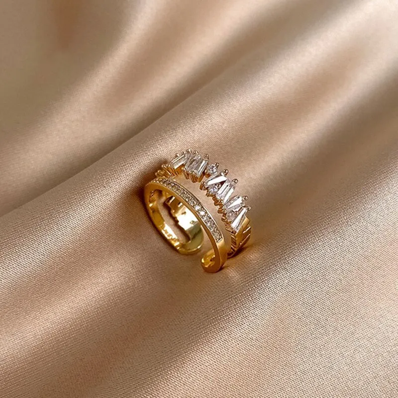 Gorgeous and Beautiful Rhinestone Studded Ring Collection