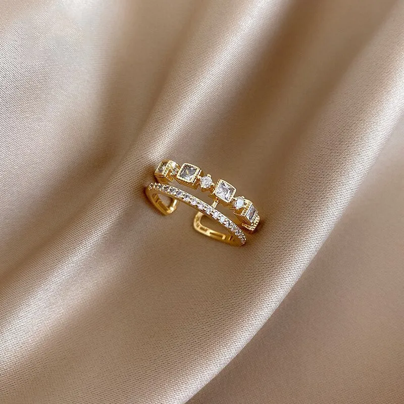 Gorgeous and Beautiful Rhinestone Studded Ring Collection