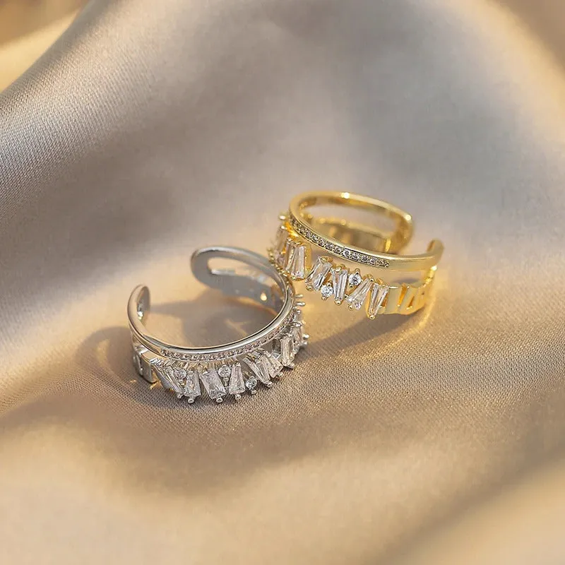 Gorgeous and Beautiful Rhinestone Studded Ring Collection