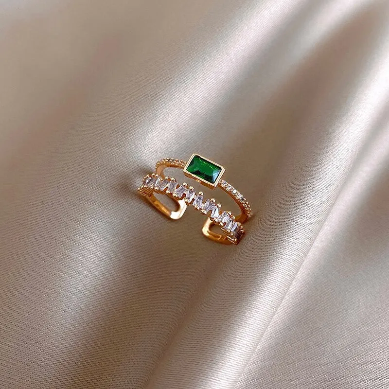Gorgeous and Beautiful Rhinestone Studded Ring Collection