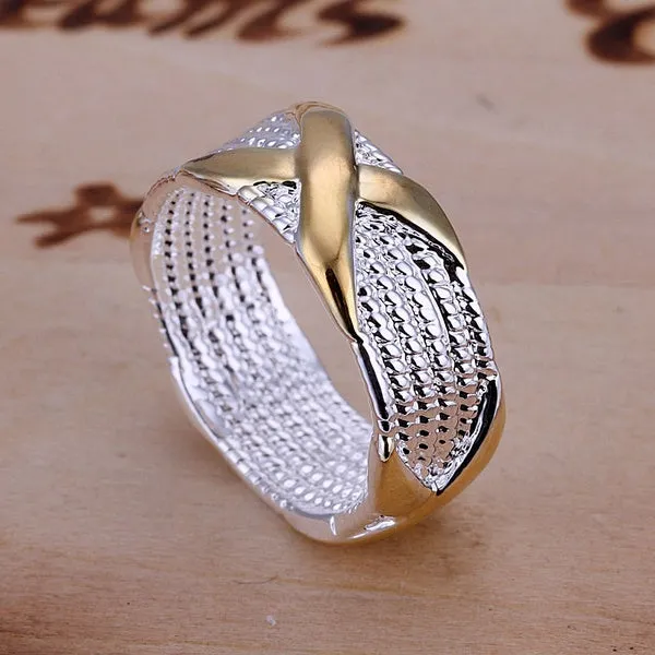 gorgeous for women lady wedding beautiful festival gifts Silver color Ring