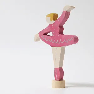 Grimms Birthday and Advent Ring Decoration - Ballerina Ruby Red