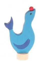 Grimms Birthday and Advent Ring Decoration - Seal