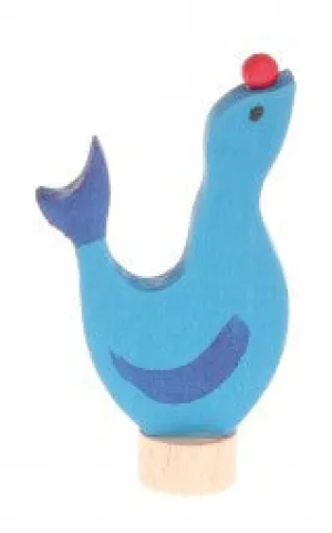 Grimms Birthday and Advent Ring Decoration - Seal