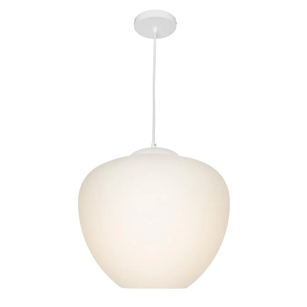 Helena Large Pendant Light - White