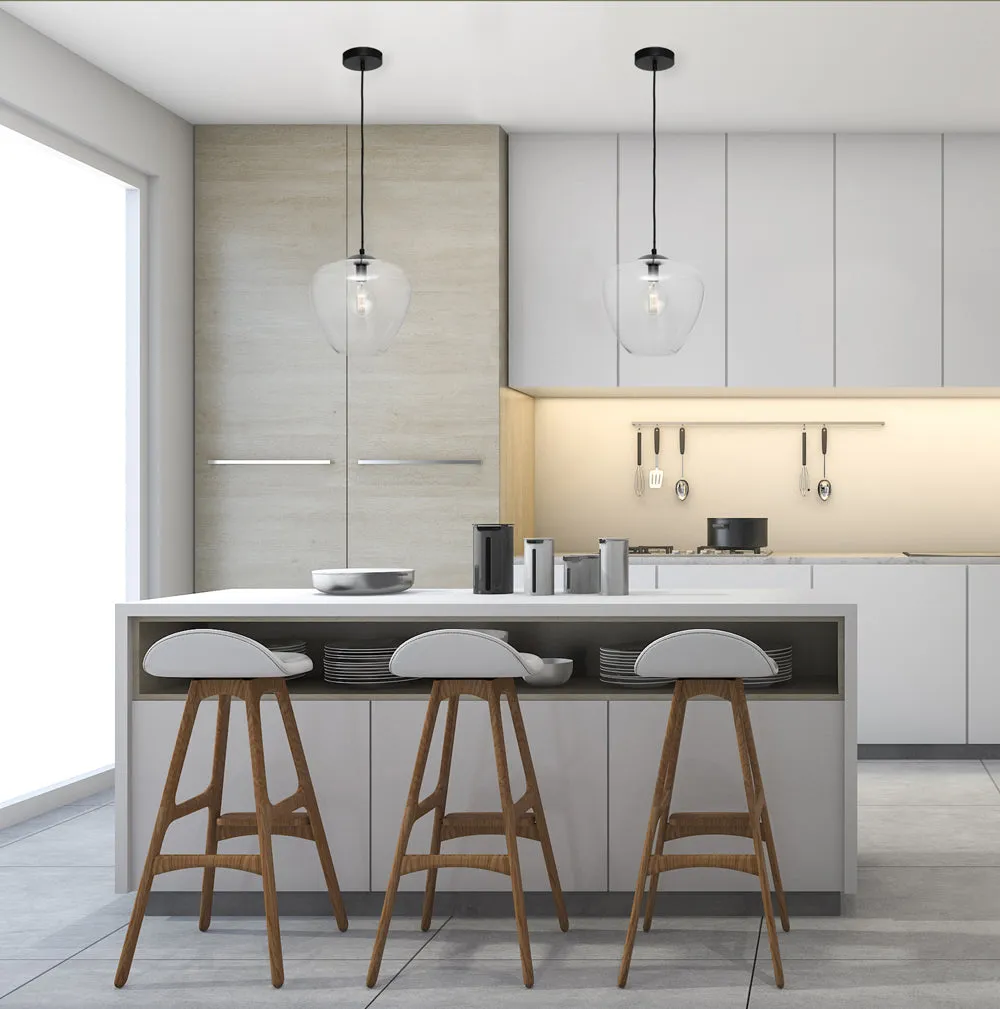 Helena Large Pendant Light - White