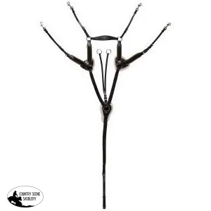 Jeremy & Lord Leather 5 Point Breastplate