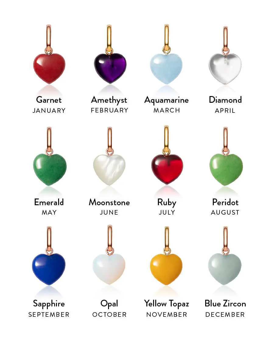 Letter & Birthstone Sphere Chain Layered Set (Gold)